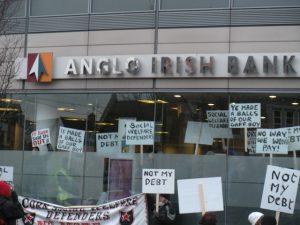 Anglo-Irish Bank Occupied