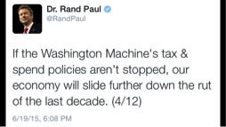 Rand Paul Tweet