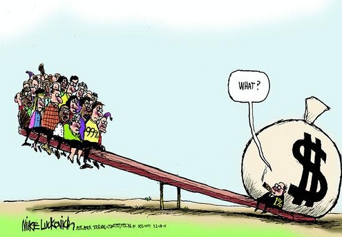 inequality in education cartoon