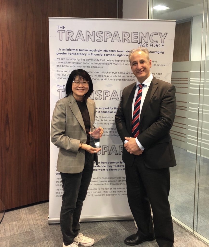 Transparency Prize Awarded to Dr. Kara Tan Bhala